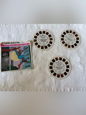 Spiderman vintage View-Master Reels.
